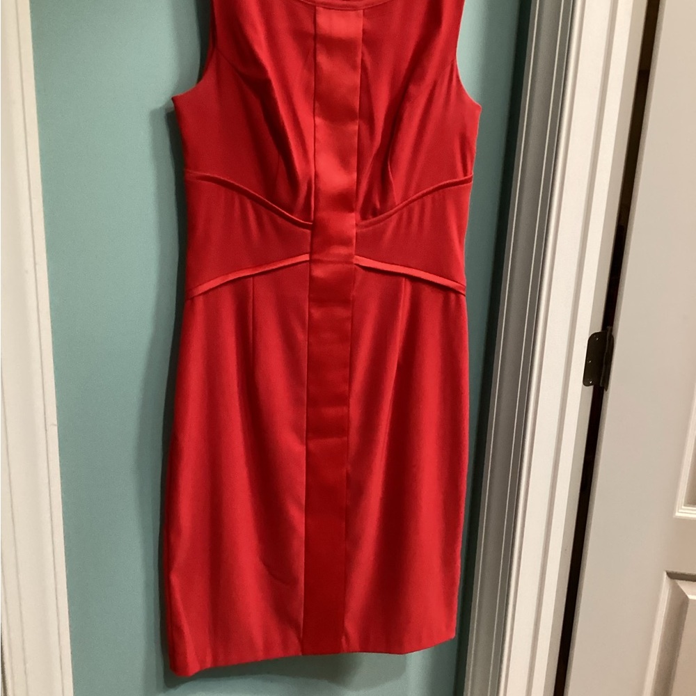 Dress, red, size 6, Sangria